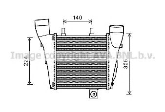 AVA QUALITY COOLING ai4320 -  Интеркулер